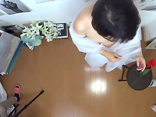 Slender Mature Lady Who Volunteered as a Nude Model - 2