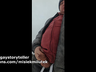 winter walk in the fresh air - small dick