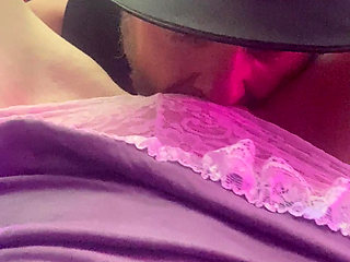 Big Stepdaddy Enjoying His Desert