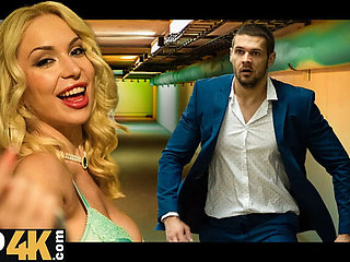 Hot Blonde Succubus Seduces Stranger For Hard Anal Sex in Tunnel - HD 1080p