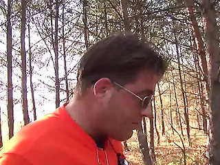 Alluring Brunette Fucked in Park