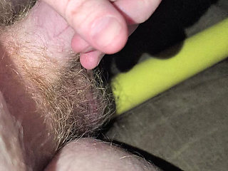 Wiffle ball bat fills me up and stretches my hole