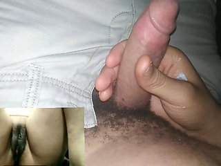 Masturbating for Boyfriend on a video call