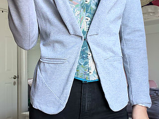 Sfw Corset Jeans Sexy Business Outfit