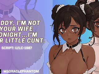 Shy wifey transforms into a mindless cock-loving slut in this audio roleplay