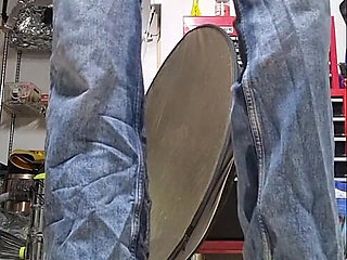 Pissing on Quilt, in Bin, in Jeans, in Panties on Floor - 3 Vids