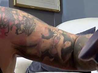 Extreme Anal Fisting Prolapse: Sabien Demonia Toys and Fists Alice Maze's Tight Asshole While Cucking the Viewer