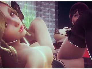 Two Hot Big Breasted Japanese Girls Have Sex While You Watch Kawaii Kawaii - Car Toon