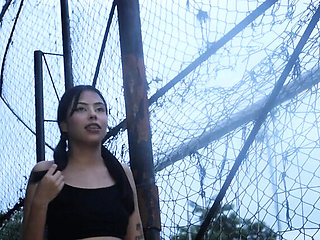 Vanessacoxxx Jogging Finds Slim Indian Stepsister - Amateur Blowjob & Doggystyle Fuck