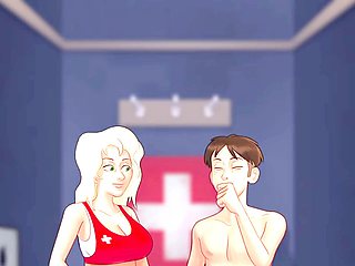 Hot scenes in Summertime Saga with Proxy