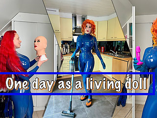 One Day as a Living Doll