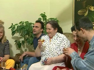 Thomas Stone Rams Candles in Mature Granny Pussies While They Suck Big Cock
