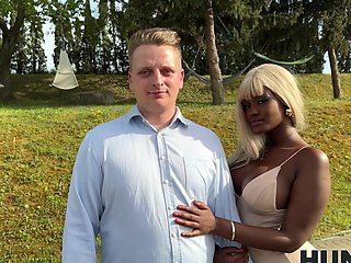 Charlie Dean and Lexi Luv have a hot and heavy scene in the great outdoors.