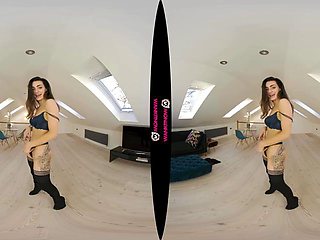 Shaw in apartment ft. Laura: Eporner, Solo  Small Tits VR Porn
