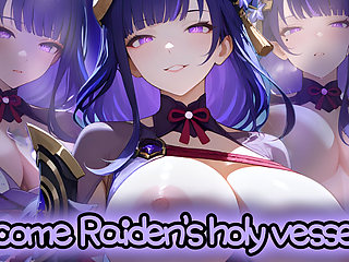 Raiden shapes a useful pleasure vessel from her new girl (Anal JOI)