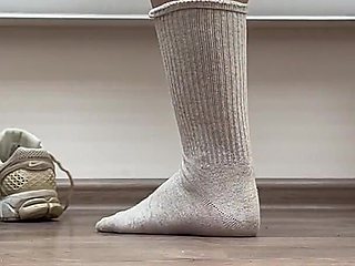 Feet Dancing at Work