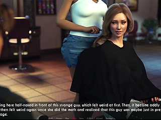 Awam Sophia Showed Her Boob in the Hairsalon.