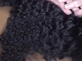 Hot Black Chick Face Fucked Pussy Pounded & Creampied