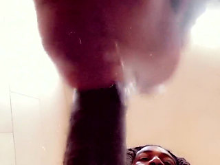 Stepdaddy Sneak in My Bathroom and Fuck My Throat at the Truck Stop