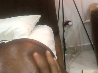 Hot Oiled petite Ebony Massage facesitting  POV Twerk