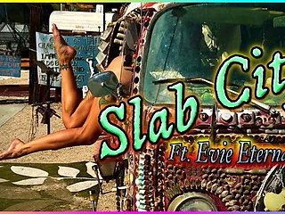 Shane and Evie Explore and Fuck in Slab City