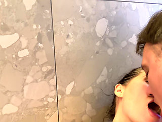 Wife Getting Hot in Jacuzzi with Another Guy, Deep Throat, Cuckold, Pt1