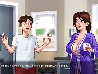 step sister and anon make hot seen in summertime saga part 2