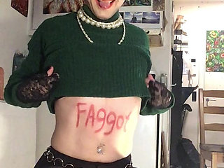 Cute SissyWhiteboi Jes Exposed Show!