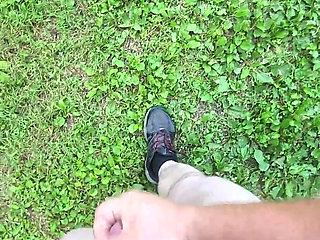 Jerk off in the Park