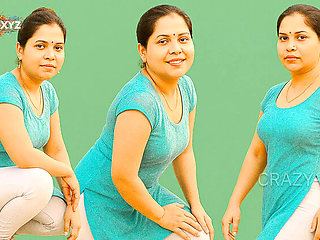 Indian Bhabhi Hard Fuck in Hindi - Skinny Desi Girl Titty Fucking & Doggy Style