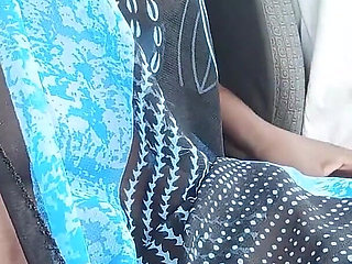 Extreme Flashing at the Beach. Made My Uber Driver Play with My Clit Till I Squirt