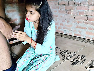 Shivanibaby sucks big dick thinking it's ice cream - hot Indian bhabhi licking cum