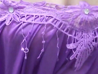 In the Bathroom Indonesian Transparant in Shiny Satin Lingerie Perfect Body Big Ass Tease