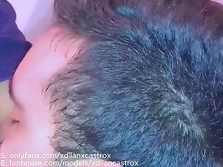 Cruising I Find Mi Straight Neighbor Repairing His Car and Help Him by Giving Him Mi Ass Bareback. Creampie