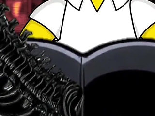 Halloween Special Cartoon. Alien: Homer