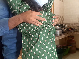 Housewife enjoying with step brother