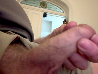 Father's continuous masturbation