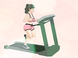 NSFW Hot Adult Short Cartoons - Kate's Naked Run