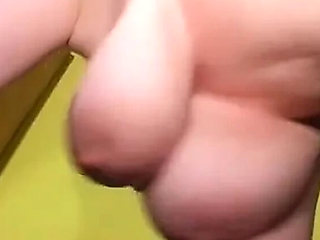 Stepdad's Friend Fucks Teen Redhead With Massive Tits