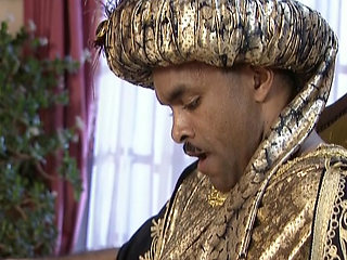 Hot German blonde getting hammered in DP orgy