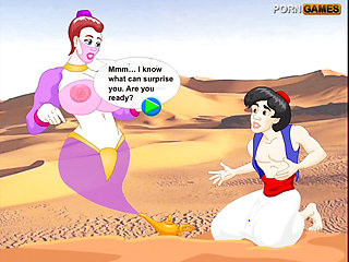 Aladdin Got Big Boobs Jinni For Giving Ultimate Pleasure