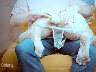 Extreme anal fisting with hand and huge vegetables