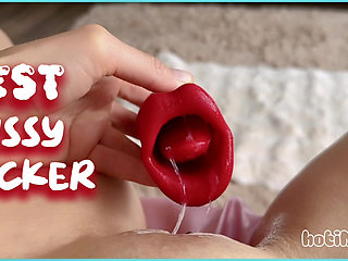 OMG!!!THIS PUSSY LICKER TOY EAT MY WET HORNY PUSSY