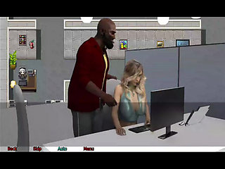 The office wife #12 - Dixon playes with Stacy's pussy while she was trying out a gym outfit