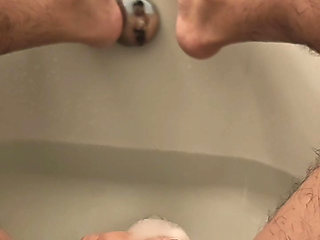 Solo Cruise Ship Cabin Bathroom Masturbation - Throbbing Penis & Slippery Bathtub Wanking 2