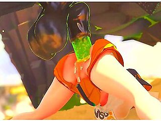 Belle Gets Fucked By Ethereals At The Beach - Zenless Zone Zero