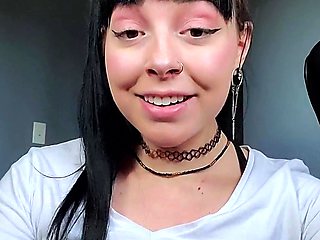 Brunette Solo Webcam Masturbation