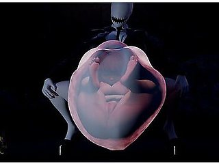 Slenders High-jinkies By Toasterking - Samesize Anal Vore With Internal Shot With Car Toon