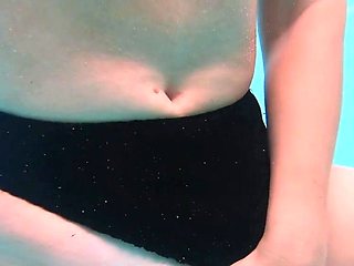 Public Pool Orgasm: Teen Babe's Solo Webcam Show