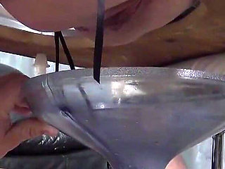 Sexy MILF's Pissing in Their Slaves Mouth